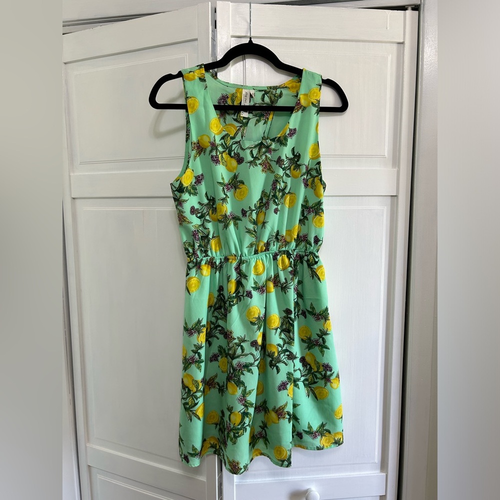 Pink Owl boutique - lemon dress